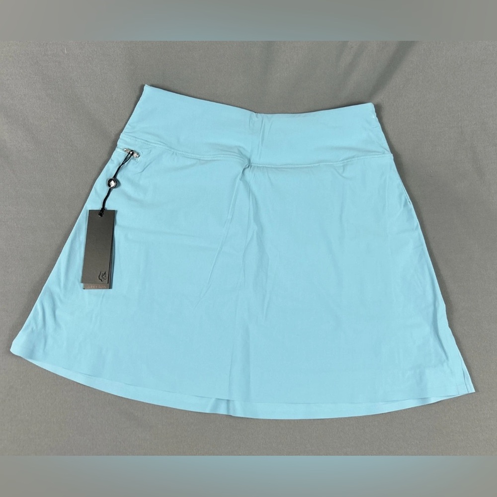 Greyson Womens Golf Skort Phoenix Small Echo Blue Nylon Spandex